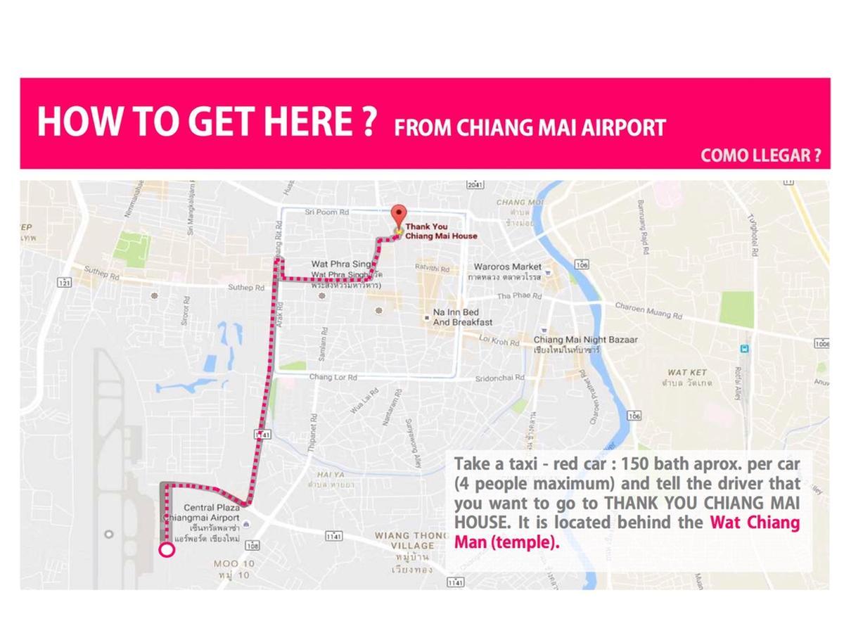 Thank You Chiangmai House เชียงใหม่ ภายนอก รูปภาพ